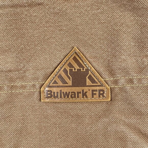 Bulwark FR Pants Mens 36x32 Tan Carpenter Pants Workwear Canvas - Picture 11 of 11